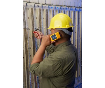 Тестер Fluke Networks TS19 Test Sets с переходом со штекера на зажим типа «крокодил»
